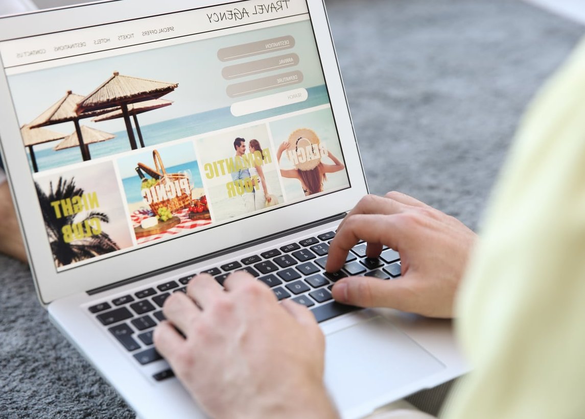 website navigation menu